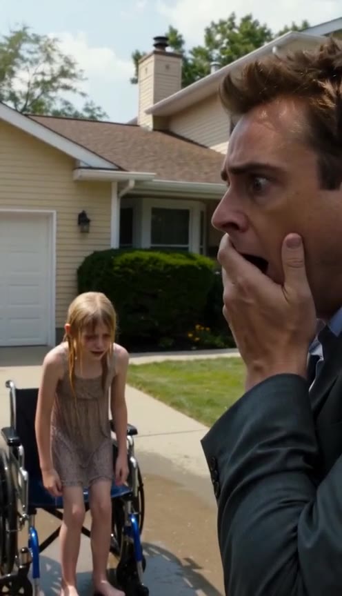 My Wife Sprayed My Paralyzed Daughter with a Hose—Then the Impossible Happened