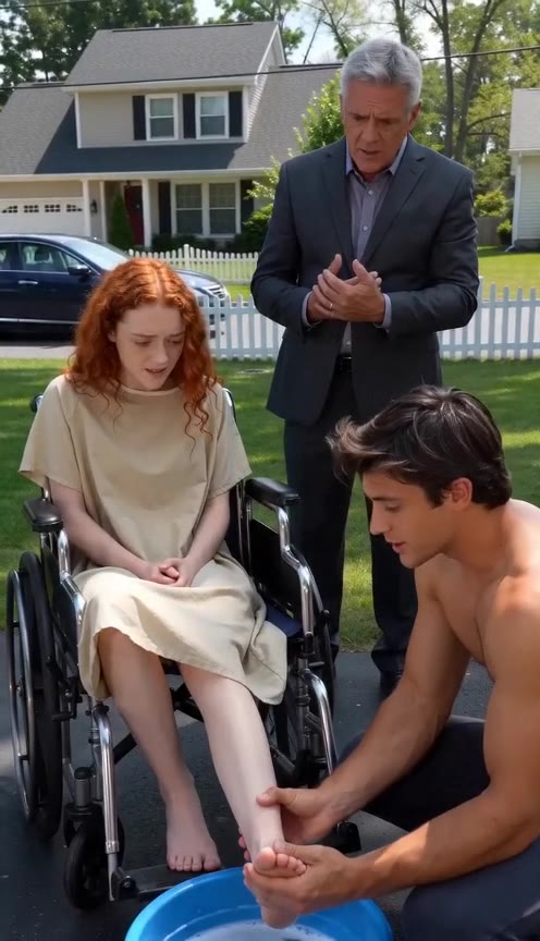 The Mysterious Stranger Who Washed My Paralyzed Daughter's Feet Revealed a Shocking Truth