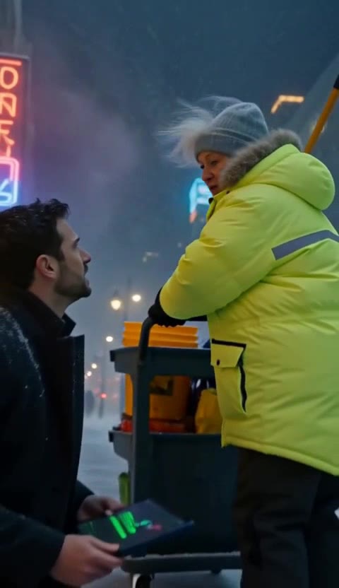 NASA Genius Humiliated by Cleaner's Genius Solution on Christmas Eve Blizzard