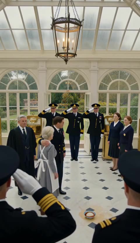 The Night Cleaner's Grandson Begged for Mercy—Until the Admiral Walked In