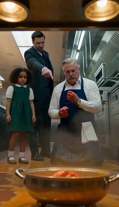 The Night a Dishwasher's Granddaughter Watched a Billionaire Kneel