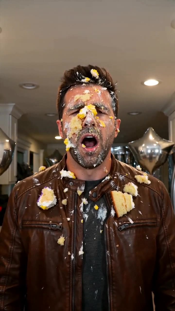 A Nine-Year-Old Girl Smashes Her Own Birthday Cake Into Her Long-Lost Father’s Face
