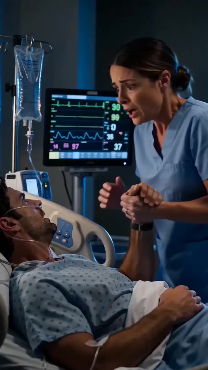A Nurse Secretly Kissed Her Comatose Patient, But Then His Eyes Snapped Open