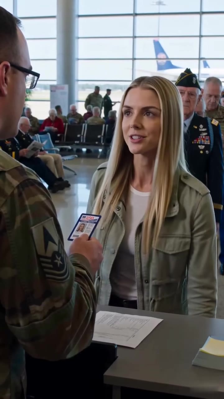 An Officer Ordered Her to Leave the USO Desk, Then Read Her Secret ID Card