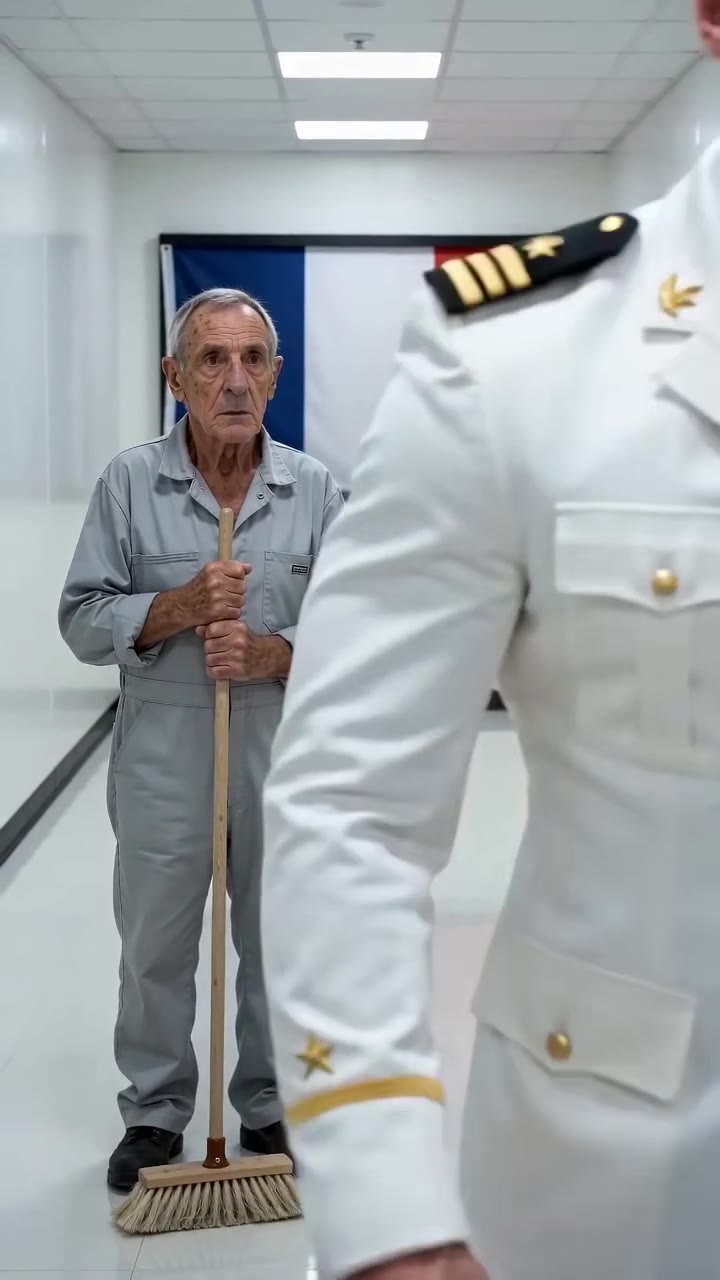 Un officier arrogant humilie un humble concierge, ignorant sa véritable identité