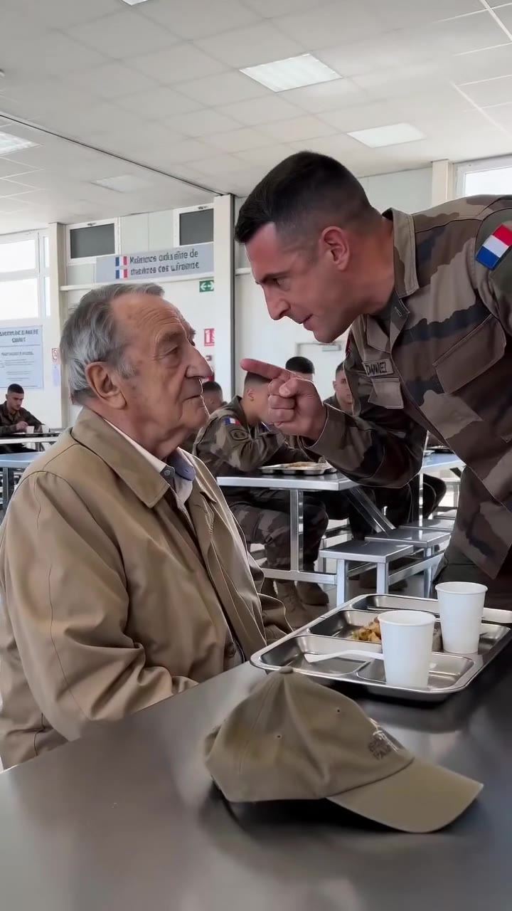 Un officier arrogant humilie un vieil homme sans connaître son incroyable secret