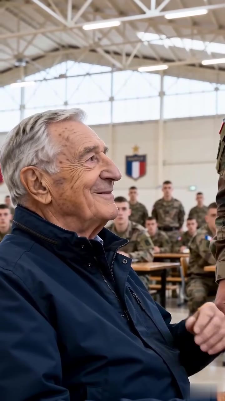 Ce jeune officier a humilié un vieillard sans savoir qui il était vraiment