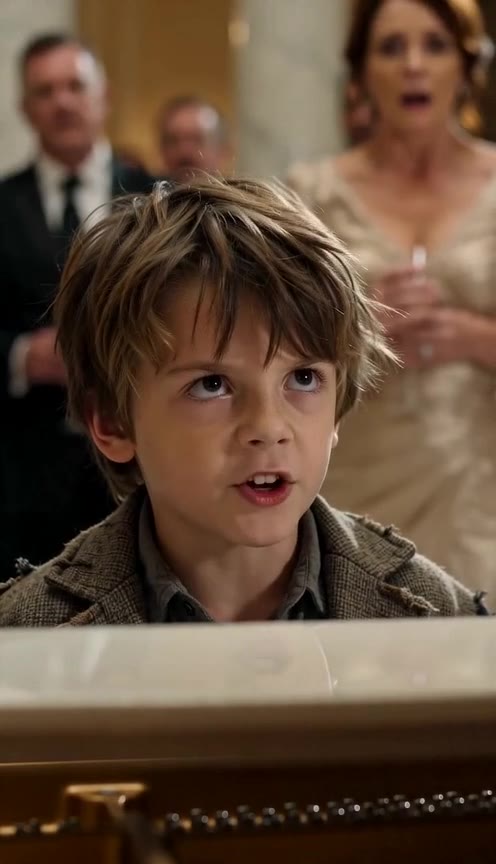 The Orphan Boy Played a Secret Melody That Shattered My Wealthy Family Forever