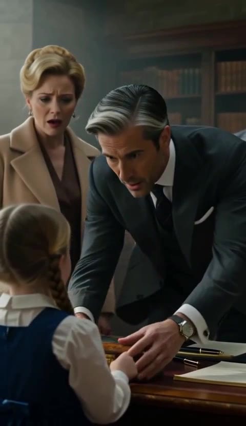 The Orphan Girl's Locket Revealed a Secret That Made the Billionaire Drop His Pen