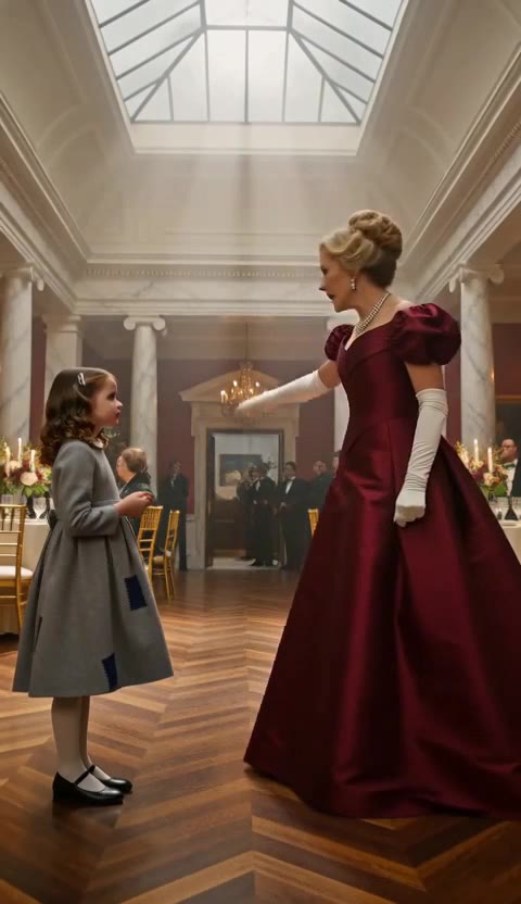 The Gala Where the Orphan Girl Raised Her Medallion — and the Billionaire Couple Fell to Their Knees