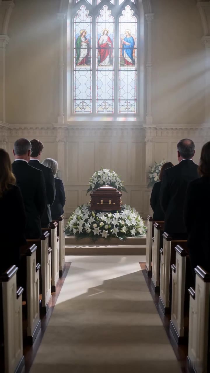 El pequeño huérfano que apareció en el funeral de su padre buscando un hogar