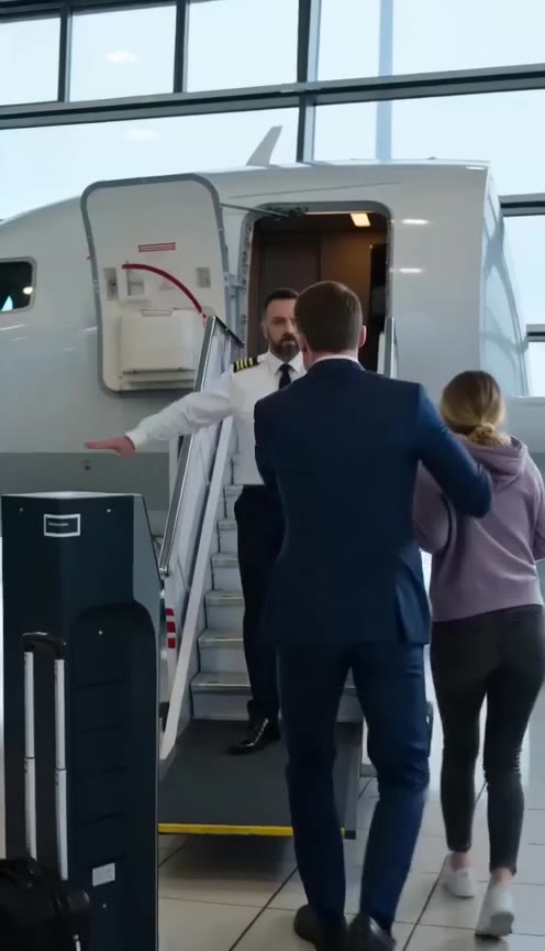A Pilot Stopped a Cruel Husband From Forcing His Injured Wife Onto a Flight