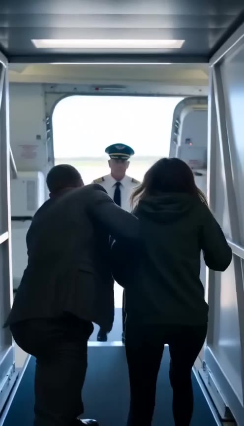 A Pilot Steps in to Stop a Distressed Woman From Boarding His Flight