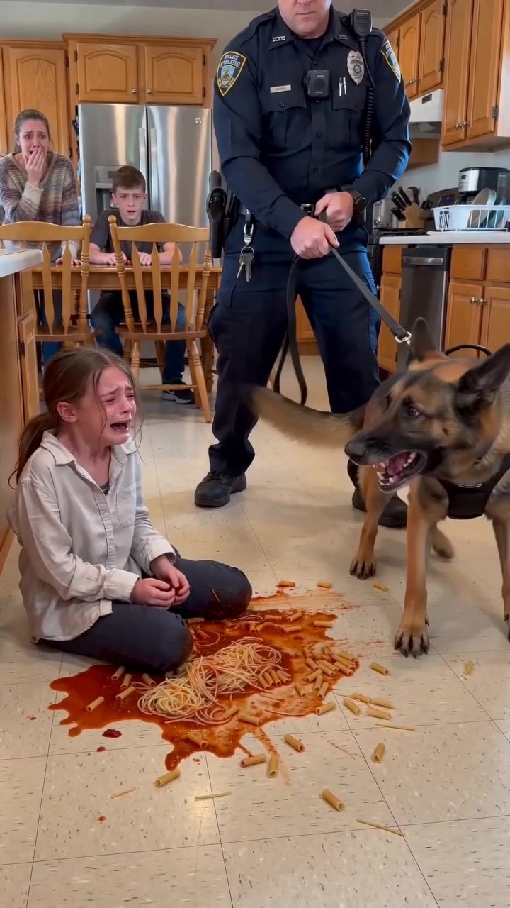 A Police Dog Barked at a Crying Girl, Revealing Her Brother's Darkest Secret