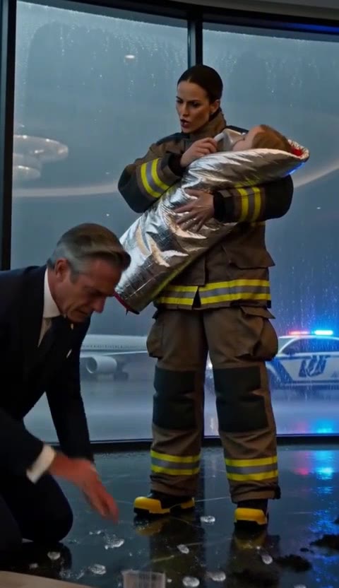 Politician Orders Gates Locked Amidst Fire, Then Faces a Hero's Fury Over His Daughter's Life