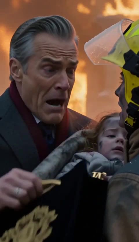 Politician's Daughter Rescued From Fire, But Father Values Luxury Over Life!