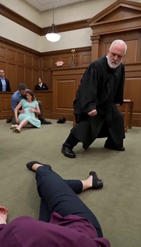A Pregnant Mother's Courtroom Crisis Reveals Her Husband's Deepest Betrayal