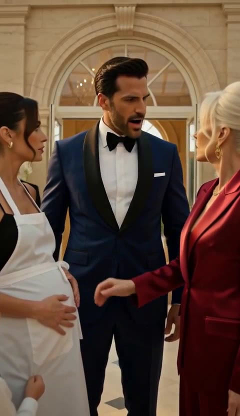 The Pregnant Waitress Was Humiliated — Then Her Billionaire Husband Walked In and the Hotel Deed Changed Everything