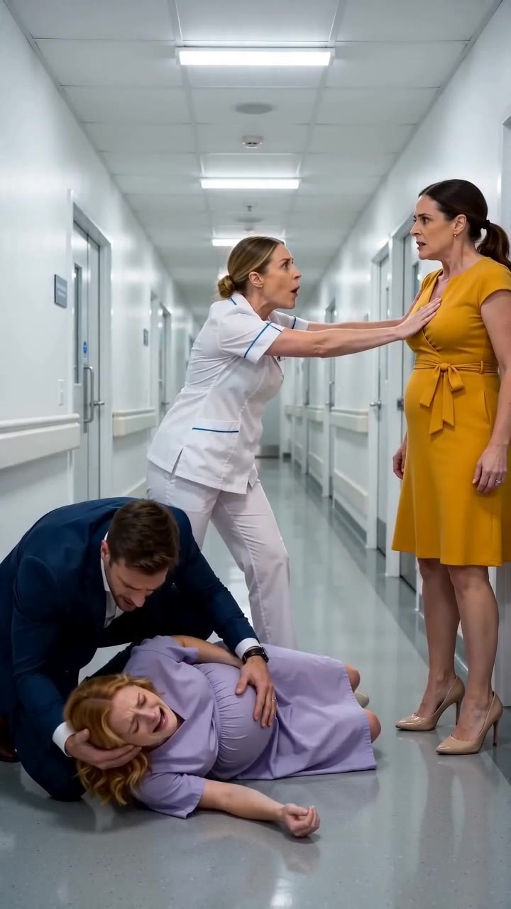 A Pregnant Woman Is Attacked in a Hospital Hallway, Revealing a Dark Family Secret