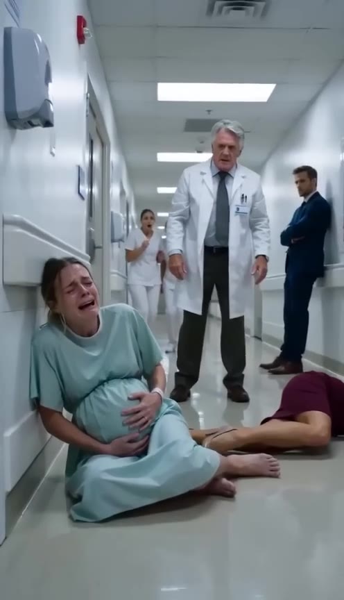 A Pregnant Woman Is Attacked In The Hospital While Her Husband Watches Silently