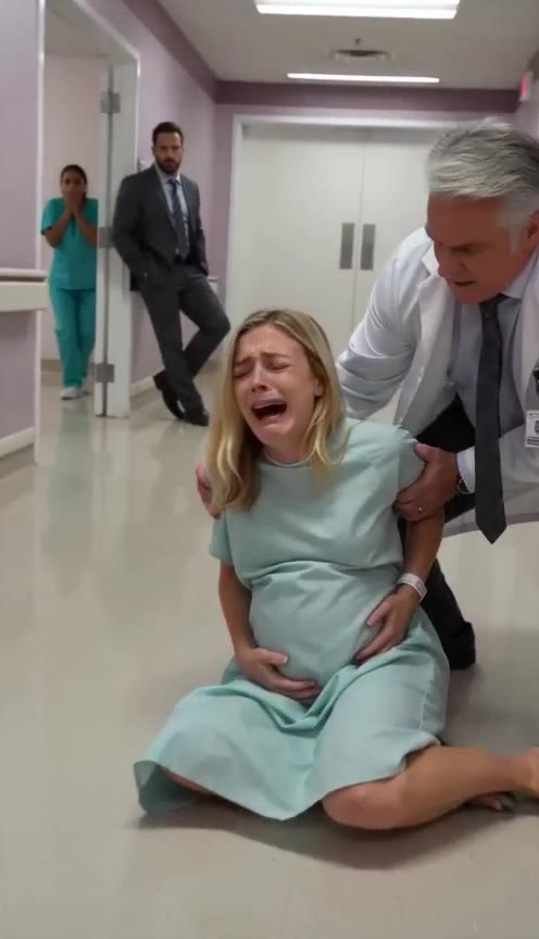 A Pregnant Woman Is Attacked in the Hospital While Her Husband Watches Silently