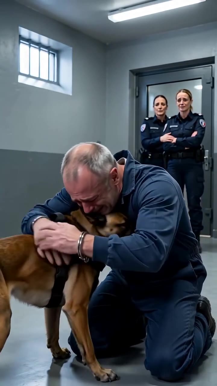 L'incroyable face-à-face entre un prisonnier innocent et son fidèle chien policier