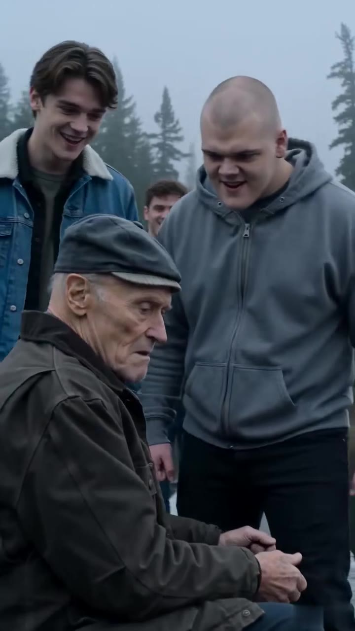 They Kicked a Quiet Old Man's Fishing Pole, Unaware of the Secret He Was Hiding