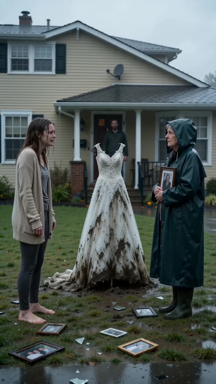 The Rainy Day My Mother-in-Law Ruined My Wedding Dress to Save My Life