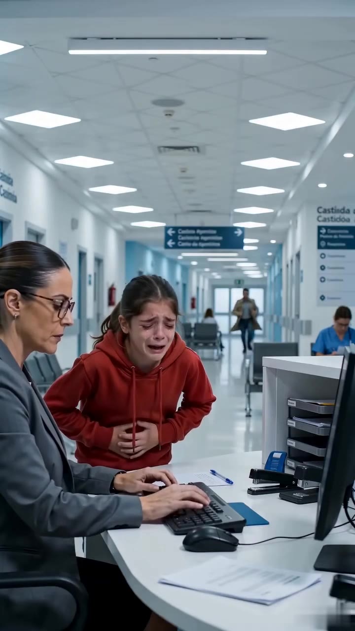 La recepcionista ignoró el dolor de mi hija, pero el director cambió su destino