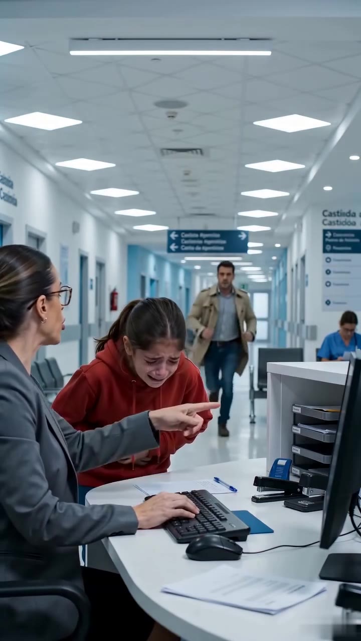 La recepcionista ignoró el dolor de mi hija, pero el director cambió su destino