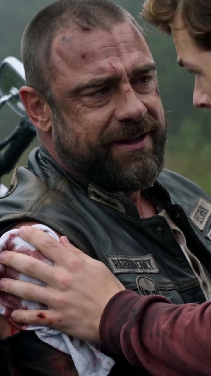 I Rescued an Injured Biker on a Misty Road and Found My Father