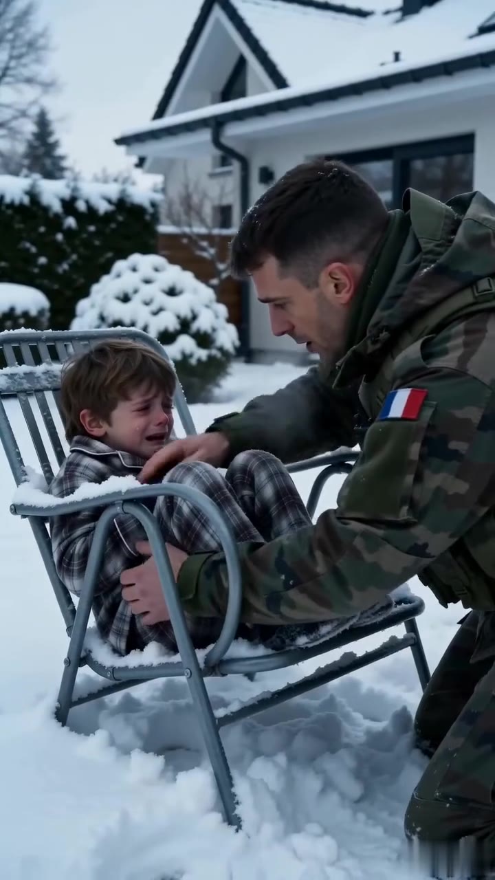De retour d'une longue mission, ce soldat découvre l'impensable dans son propre jardin