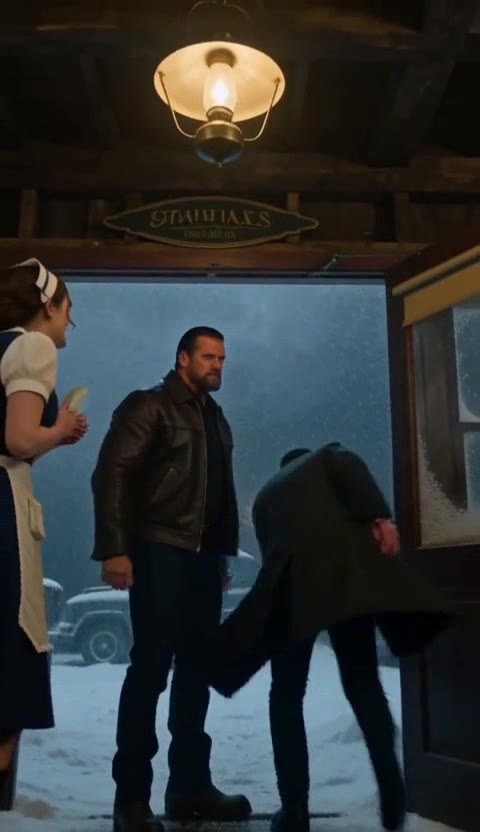 Rich Man Mocks Waitress, But A Mysterious Trucker's Gift Changes Everything
