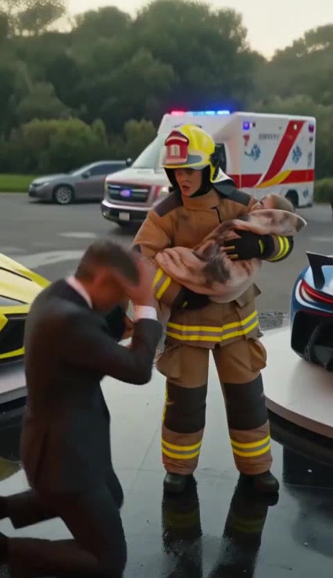 Rich Politician Films His Daughter's Rescue, Then Faces Hero Firefighter's Burning Accusation