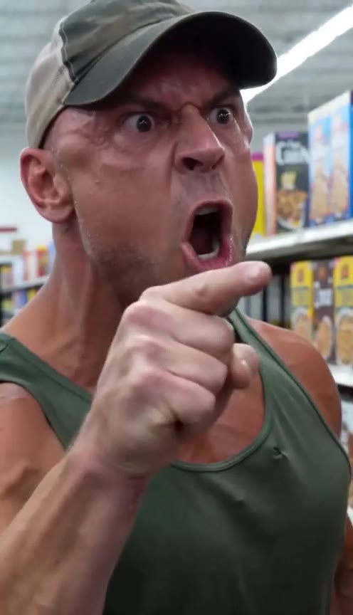 A Rough Biker Protects a Crying Girl from the Man Claiming to Be Her Father