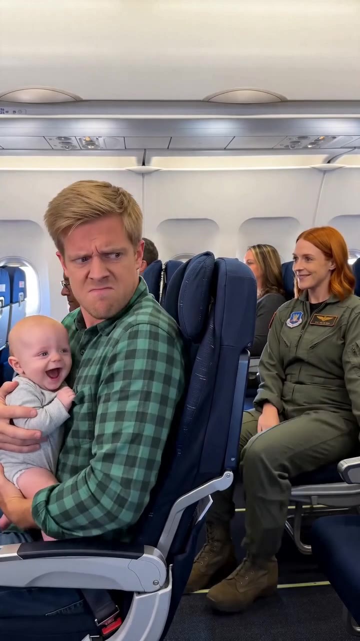A Rude Passenger Kept Kicking His Seat, But Turning Around Changed His Life Forever