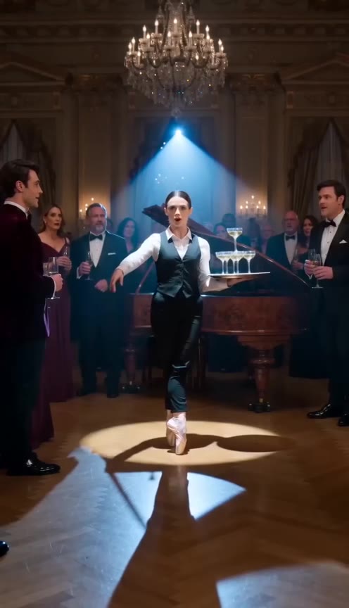 A Ruined Ballerina Forced to Cater Her Rival's Engagement Party Stuns the Crowd