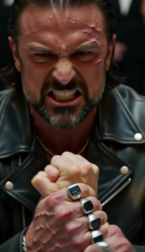 Ruthless Landlord Attacks Frail Grandma, But a Scarred Biker Steps In With a Shocking Twist!