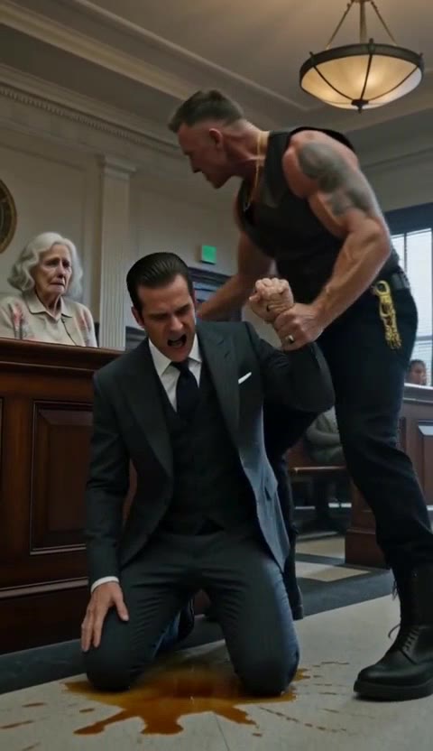 Ruthless Landlord Attacks Grandmother, But A Legendary Biker Steps In!