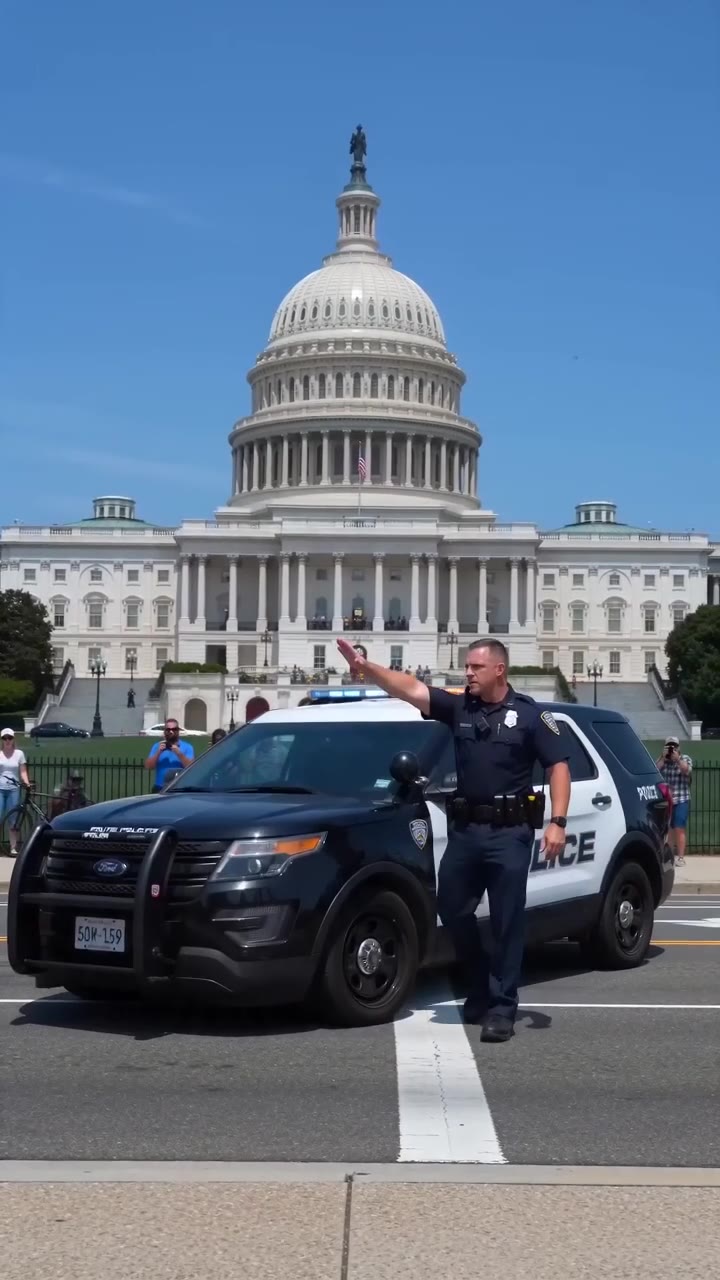 A Ruthless Officer Stopped Her at the Capitol, but His Betrayal Backfired Completely