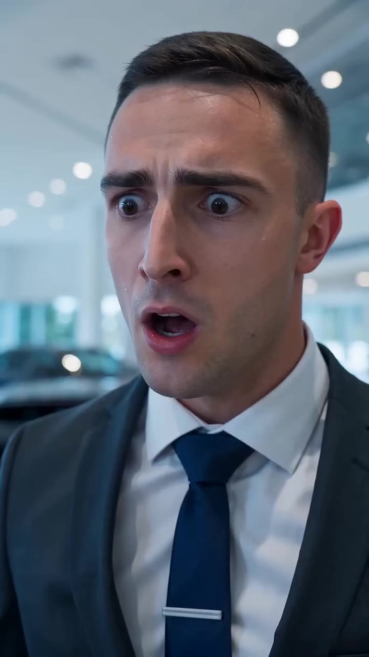 A Salesman Shoved A Boy In A Red Backpack, Unaware Of His True Identity