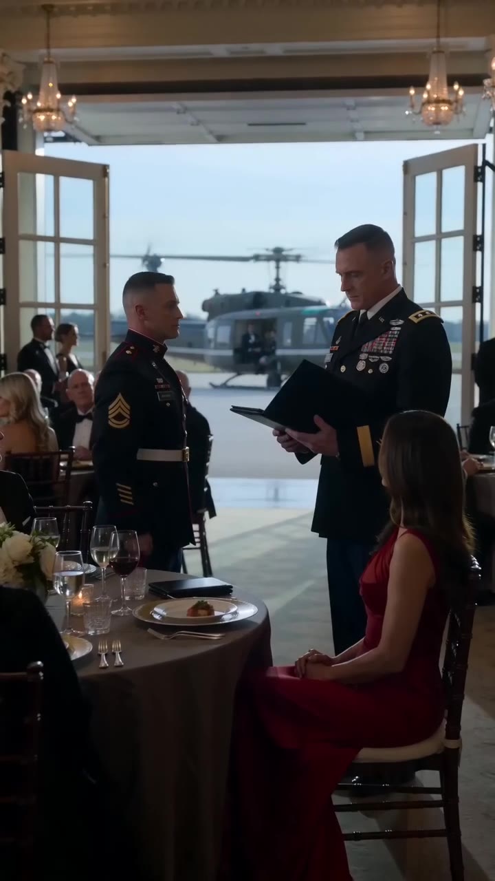 The Secret inside the Black Folder That Ruined a Military Wedding Gala