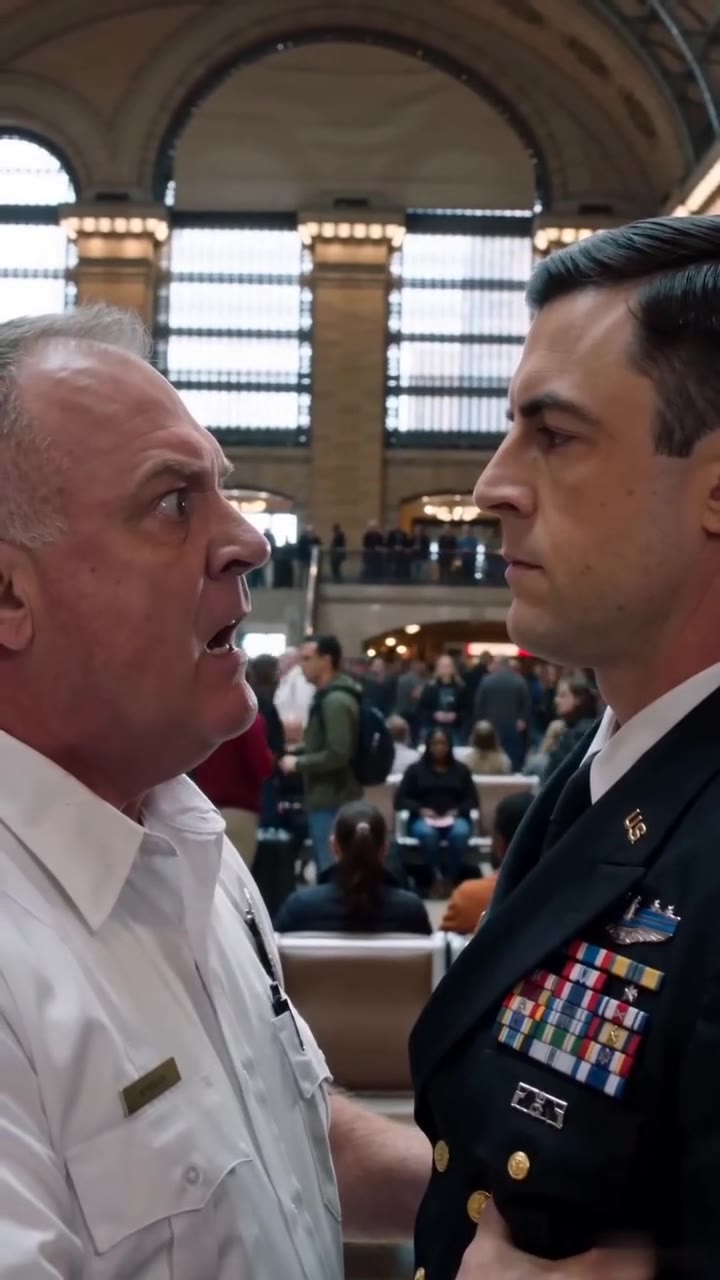 A Security Guard Humiliated Me as a Fake Soldier Until the Intercom Revealed My True Identity