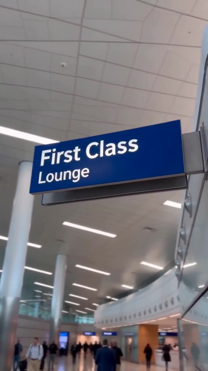 She Blocked a Casually Dressed Man From the Lounge, Regretting It Seconds Later