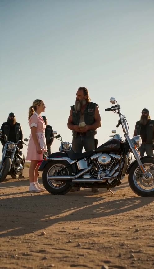 She Fed A Hungry Biker For Free, Years Later He Saved Her Whole Diner