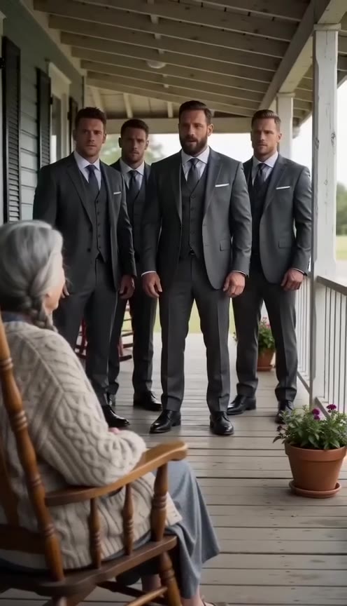 She Fed Four Homeless Boys For Free, Years Later They Return In Sharp Suits