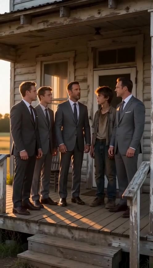 She Fed Four Homeless Boys for Free, Years Later They Return in Sharp Suits