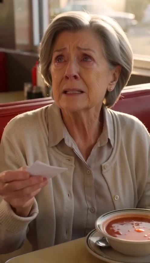 She Gave an Elderly Woman Free Soup—The Note Left Behind Changed Everything
