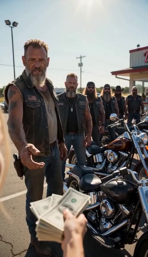 She Gave A Rough Biker A Free Meal, Then He Returned With An Unbelievable Gift