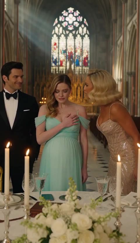 She Mocked the Pregnant Bridesmaid—Until Her Ring Unlocked a Secret That Destroyed the Wedding